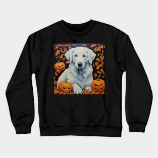 Kuvasz Halloween Crewneck Sweatshirt